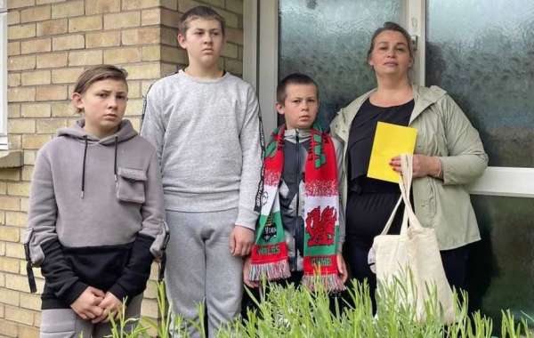 Mother and six sons get keys to Chepstow home