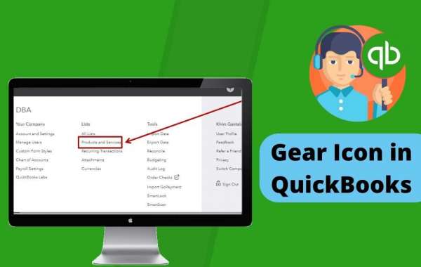 What is the Gear Icon in QuickBooks Desktop and Online?
